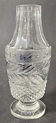 Rare 1830s Imperial Russian Glass Bud Vase from Cottage Palace Service
