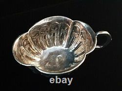 Rare 18c Catherine II Antique Imperial Russian Silver Charka Chased Cup Moscow
