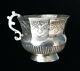 Rare 18c Catherine Ii Antique Imperial Russian Silver Chased Charka Cup Moscow
