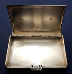 Rare Antique Imperial Russian 84 Silver Enamel Case (Tillander)