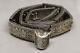Rare Antique Imperial Russian Sterling Silver 84 Buckle Belt Signed 495 Gr