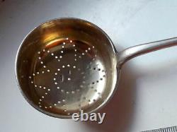 Rare Antique Imperial Russian Sterling Silver 84 Scoop Bucket Spoon Marked 56 gr