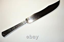 Rare Antq Imperial Russian 84 Silver & Gilt CARVING KNIFE Grachev St Petersburg