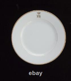 Rare Kornilov Imperial Porcelain Royal Serves Plate Grand Duke Russian Royalty