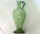 Rare Old Antique Imperial Russian Jug Decanter Glass Handmade