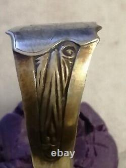 Rare Silver 84 Russian Imperial Ring With the Face of Emperor Nicholas US-11,5