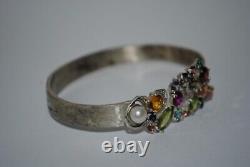 Royal Old Antique Bracelet Russian Imperial Sterling Silver 84 Women's Jewelry