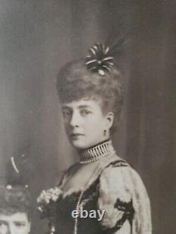 Russia Tsarina Maria Feodorovna Signed Photo CDV Cabinet Card Queen Alexandra UK