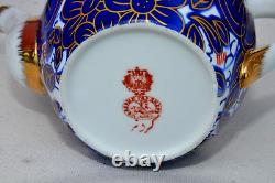 Russian Imperial Gardner Porcelain Teapot Set Enamel Cup Plate Carafe Gold Paint