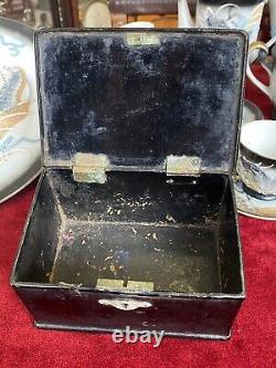 Russian Imperial Jewelry Box Case Bogatir Family Nicholas II Antique Kouznetsov