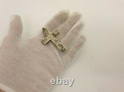 Russian Imperial Silver 84 Cross Reliquary Box Pendant Relics Super Rare Unique
