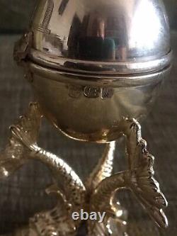Russian Imperial Silver very old Hand Engraved
