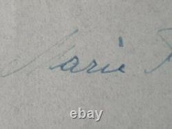 Russian Royalty Imperial Princess Maria Nikolaovna Troubetskoy Signed Document