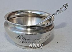Russian Soviet Imperial Silver Salt Pepper Cellar Cup Goblet Chalice Kovsh Egg