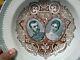 Russian Imperial Nikolaus Ii & Alexandra Romanov Porcelain Coronation Plate