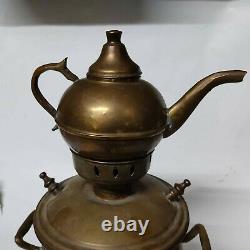 Samovar Antique Brass Russian Tea Imperial Urn Coffee Pot Rare Teapot Copper