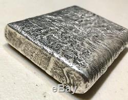 Vintage Antique 1908 Russian Imperial Silver 84 Gold Samorodok Cigarette Case