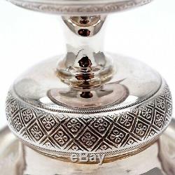 Vintage Antique Imperial Russian 84 Silver 88 Salt Cellar FABERGE Era Pan Slavic