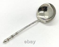 Vintage Imperial Russian MAA 84 Silver Punch Ladle 7 x 2.1/2 65g