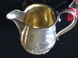 Vintage Russian Imperial Silver 84 Creamer Antique Russland Silber Argent Russie