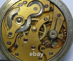 WWI Antique Pocket Watch Pavel Bure Monogram Imperial Russian Paul Buhre Working