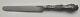 1890 Old Rare Antique Impérial Russe Argent Sterling 84 Couteau Gravé À La Main