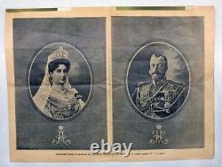 1909 Impérial RUSSIE Portraits de la FAMILLE TSARISTE RUSSE Brochure Publicitaire - RARE