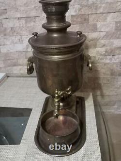 Ancien samovar impérial russe BATASHEV