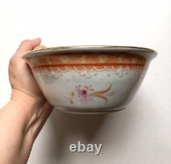 Antiquaires Chinois Export Armorial Porcelaine Bowl, Romanov Impérial Russe
