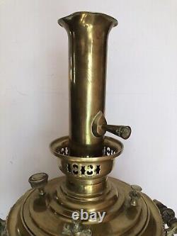 Antique 1860s Russian Imperial Aleksey & Ivan Batashevi Tula Samovar Tea Brewer
  <br/> 
	
 <br/>Ancien samovar à thé russe impérial Aleksey & Ivan Batashevi de Tula des années 1860