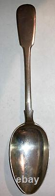 Antique 1895 Russe Imperial Orest Kurlykov 84 Silver Tablespoon 8.75 Non Mono