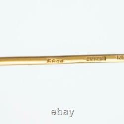 Antique 19e C Russe Impérielle 56 Gold & Ruby Stickin, Karl Bock Vers 1890