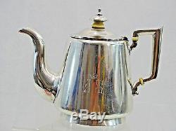 Antique 84 Argent De Russie Imperial Teapot St Petersburg 1878 Merveilleux