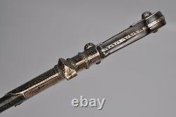 Antique Imperial Dague Russiale Georgien Kindjal Épée Caucasienne Silver