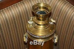 Antique Imperial Perse Russe 1890 Samovar 15 Brass Copper Bronze Charbon
