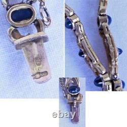 Antique Impérial Russe Romanov Époque Bracelet Saphirs Or Art Nouveau (7236)
