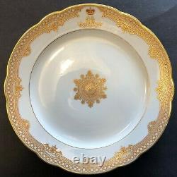 Antique Imperial Russian Grand Duke Alexander Porcelain Plate (alexander Ll)