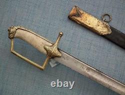 Antique Imperial Russian Or Polish Sword Sabre 18ème Siècle Pologne Ou Russie