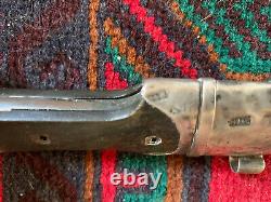 Antique Imperial Russian Silver Marked Dagger Kindjal Pré 1896