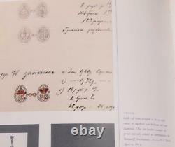Antique Impériale Russe Fabergé Or Et Boutons De Manchette En Émail. Romanov Tricentenaire