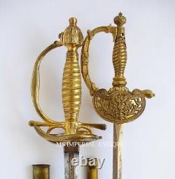 Antique Petite Épée Russe M1855 Pour Les Fonctionnaires De L’état Impérial
