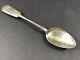 Antique Russe 1908-1917 Imperial Silver 84 Soup Spoon Hallmarked Monogramed