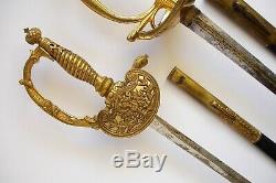 Antique Russe Petite Épée M1855 Pour Imperial State Fonctionnaires