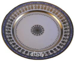 Antique Saint-pétersbourg Impérial Russe Porcelaine Plate Porzellan Teller Sevres