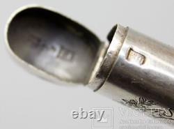 Antique Silver 84 Matchbox Imperial Russian 1875 (e. L-i. C) 19,3 Gr Rare Vieux 19e