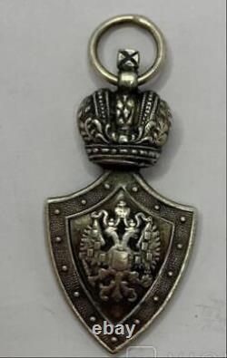 Antique Sterling Argent 84 Administrateurs Badge Imperial Humanitarian Society 1899 Vieux