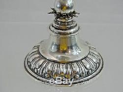Antique Tallinn Estonie Argent Figurale Angel Cup Goblet Baltes Impériale Russe
