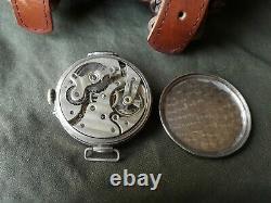 Antiquité Rare Paul Buhre Années 1900 Ww I 1 Swiss Imperial Russian Wrist Watch
