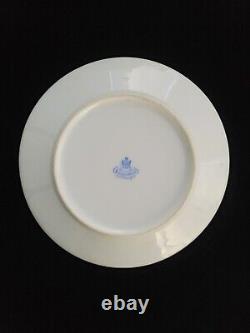 Assiette à salade de service royal en porcelaine impériale Kornilov pour le grand-duc de la royauté russe