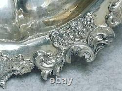 Belle Antique Impériale Russe Silver Footed Bowl Tazza Par Adolf Sperr